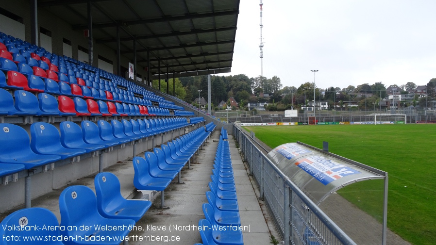 Kleve, Volksbank-Arena an der Welbershöhe