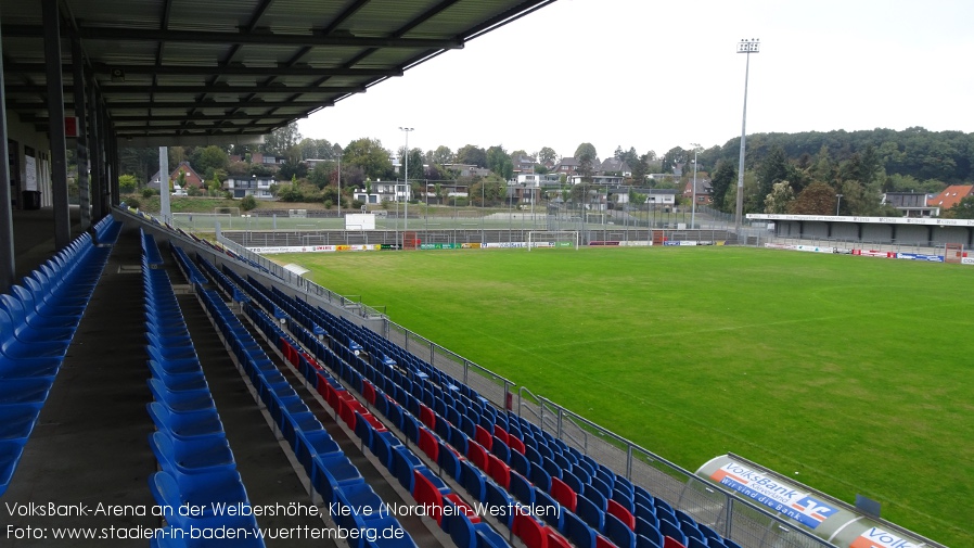 Kleve, Volksbank-Arena an der Welbershöhe