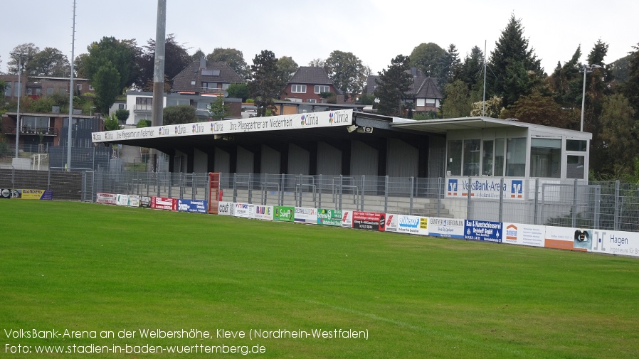 Kleve, Volksbank-Arena an der Welbershöhe