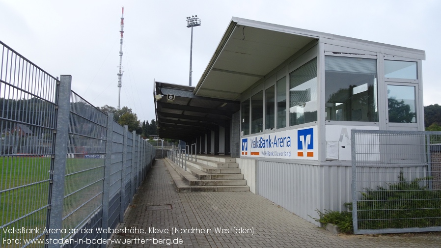 Kleve, Volksbank-Arena an der Welbershöhe