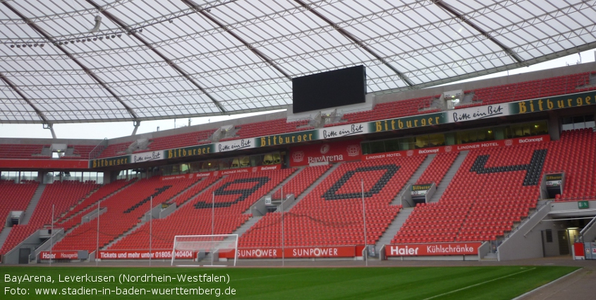 Bayarena, Leverkusen