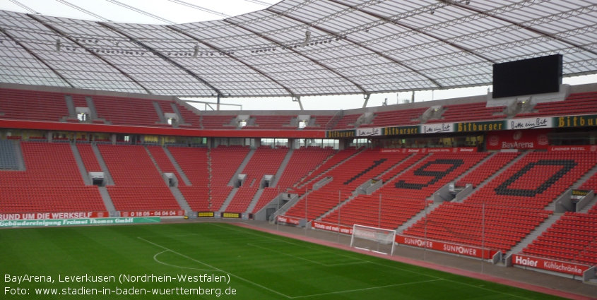 Bayarena, Leverkusen