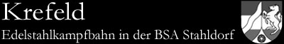 Krefeld, Edelstahlkampfbahn in der BSA Stahldorf