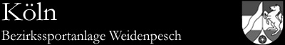 Köln, Bezirkssportanlage Weidenpesch, Nordrhein-Westfalen