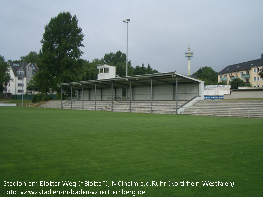 Stadion am Blötter Weg ("Blötte"), Mülheim an der Ruhr