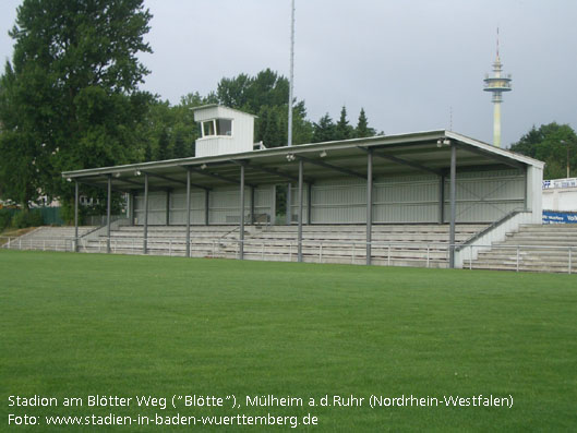 Stadion am Blötter Weg ("Blötte"), Mülheim an der Ruhr