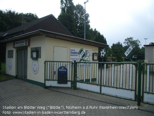 Stadion am Blötter Weg ("Blötte"), Mülheim an der Ruhr