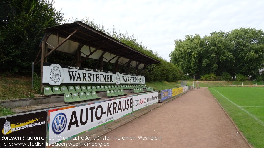 Münster, Borussen-Stadion an der Gevingstraße