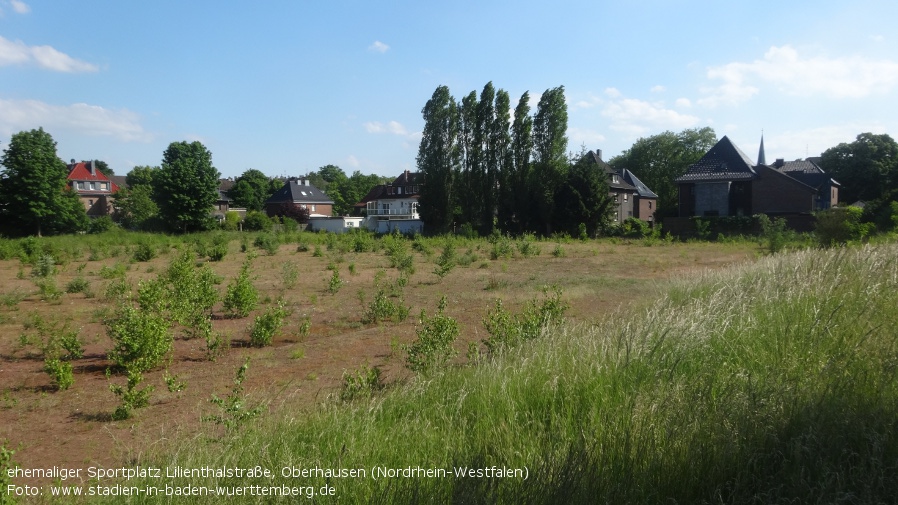 Oberhausen, ehemaliger Sportplatz Lilienthalstraße