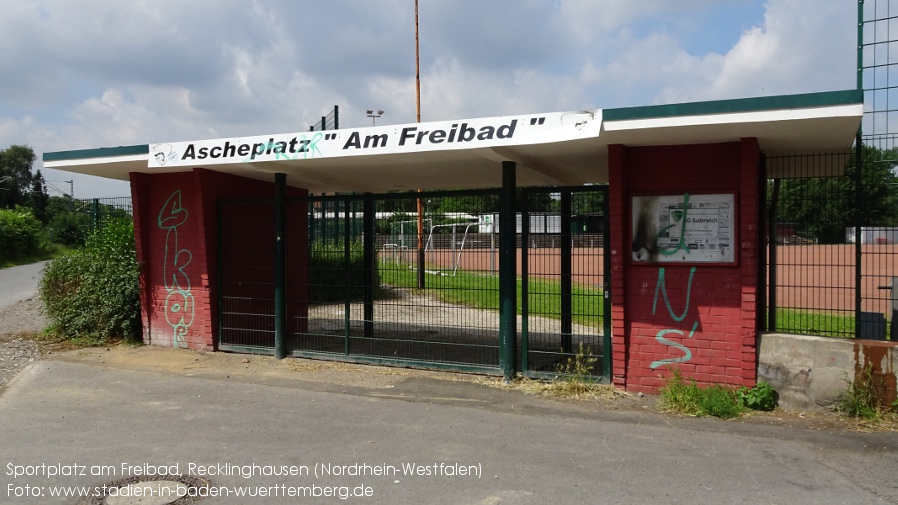 Recklinghausen, Sportplatz am Freibad