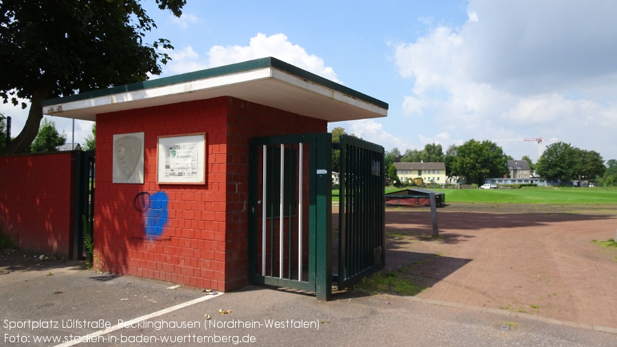 Recklinghausen, Sportplatz Lülfstraße