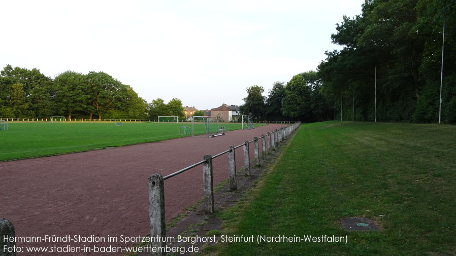 Steinfurt, Hermann-Fründt-Stadion im Sportzentrum Borghorst