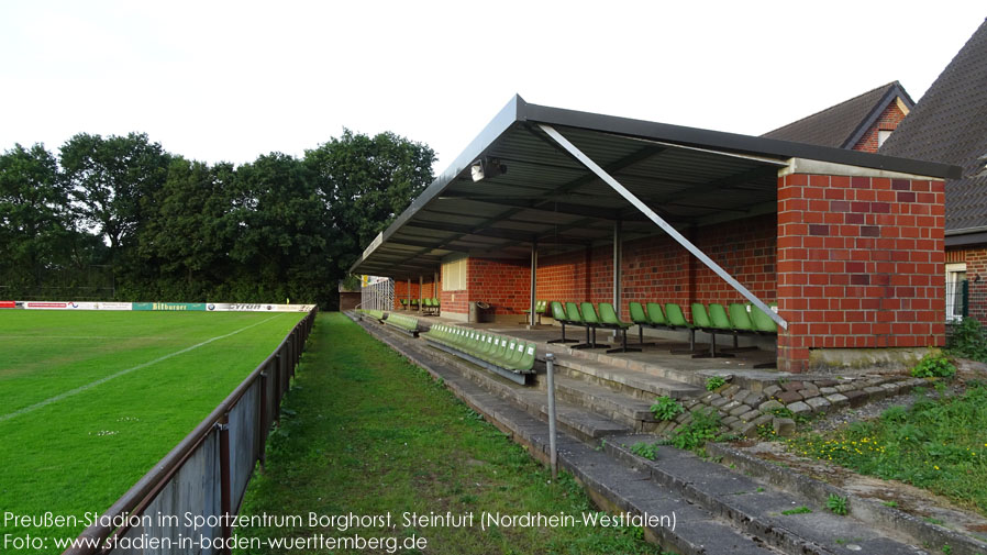 Steinfurt, Preußen-Stadion im Sportzentrum Borghorst