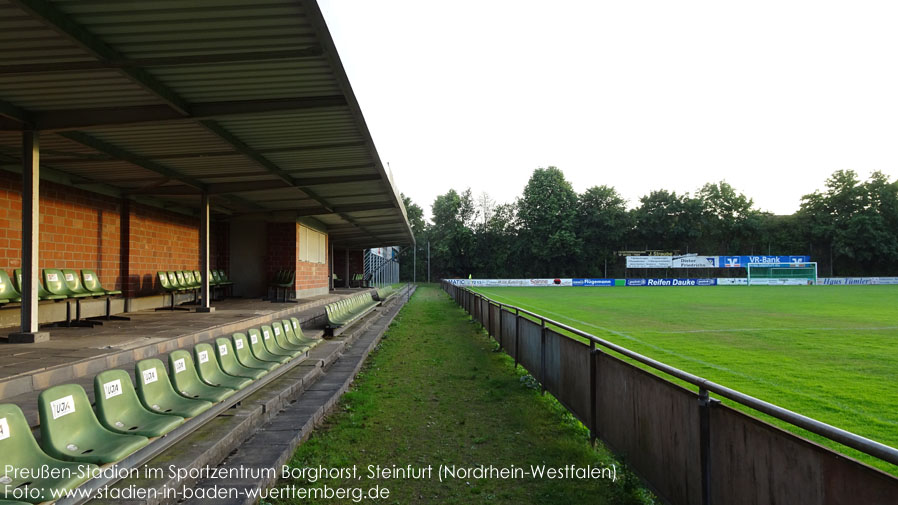 Steinfurt, Preußen-Stadion im Sportzentrum Borghorst