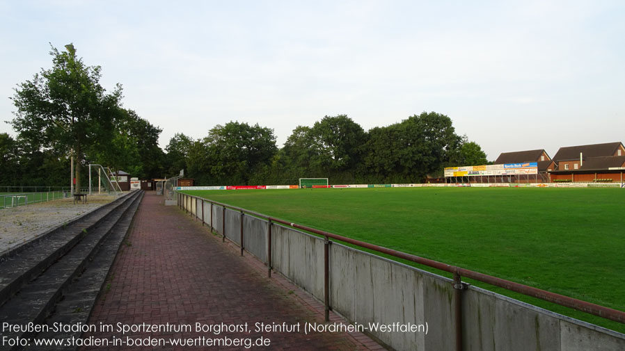 Steinfurt, Preußen-Stadion im Sportzentrum Borghorst