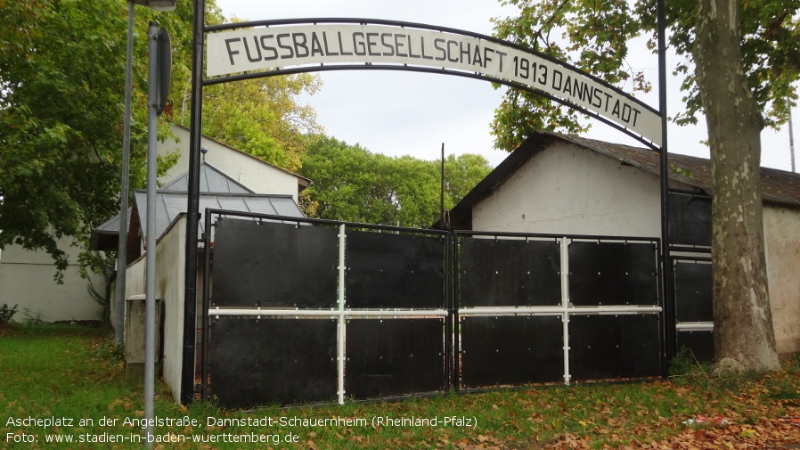 Ascheplatz an der Angelstraße, Dannstadt-Schauernheim (Rheinland-Pfalz)