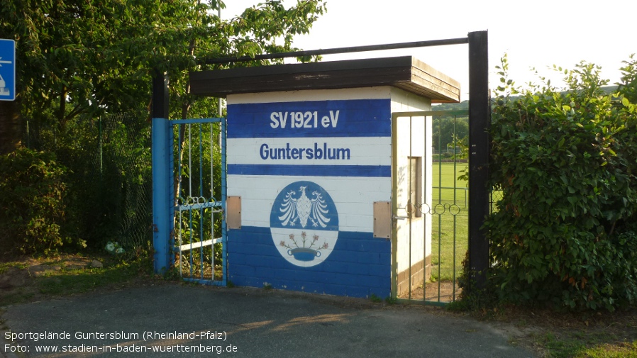 Guntersblum, Sportgelände Guntersblum (Rheinland-Pfalz)