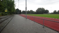 Stadion in der zentralen Sportanlage, Herxheim (Rheinland-Pfalz)