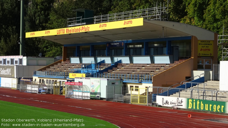 Stadion Oberwerth, Koblenz (Rheinland-Pfalz)