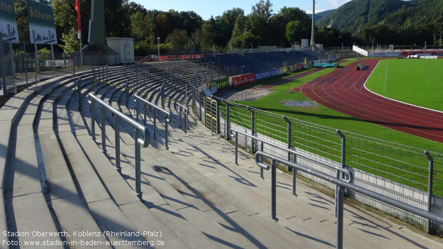 Stadion Oberwerth, Koblenz (Rheinland-Pfalz)