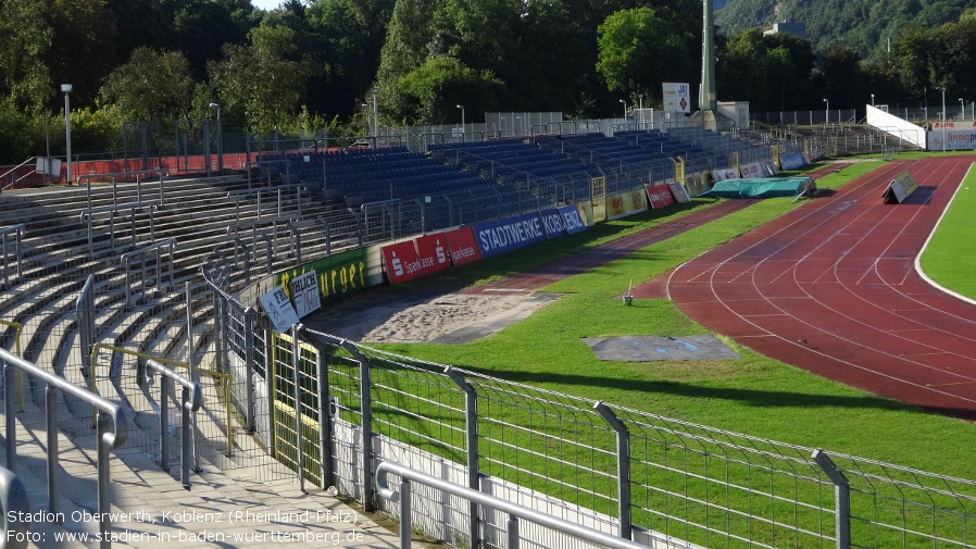 Stadion Oberwerth, Koblenz (Rheinland-Pfalz)