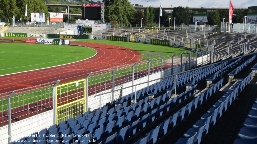 Stadion Oberwerth, Koblenz (Rheinland-Pfalz)