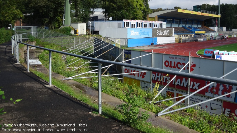 Stadion Oberwerth, Koblenz (Rheinland-Pfalz)