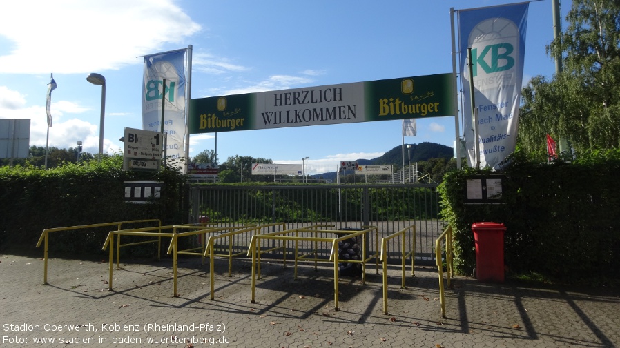 Stadion Oberwerth, Koblenz (Rheinland-Pfalz)