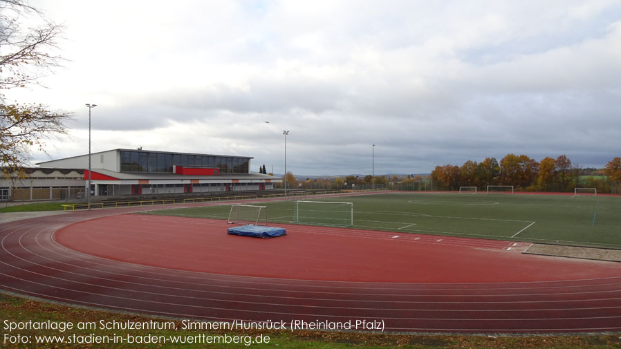 Simmern/Hunsrück, Sportanlage am Schulzentrum