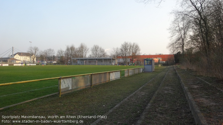 Wörth am Rhein, Sportplatz Maximiliansau (Rheinland-Pfalz)