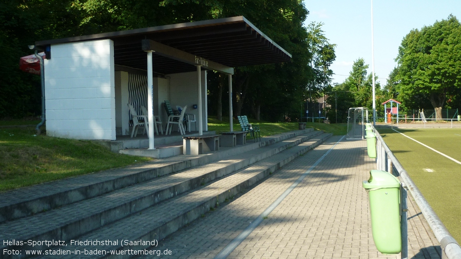 Hellas-Sportplatz, Friedrichsthal (Saarland)