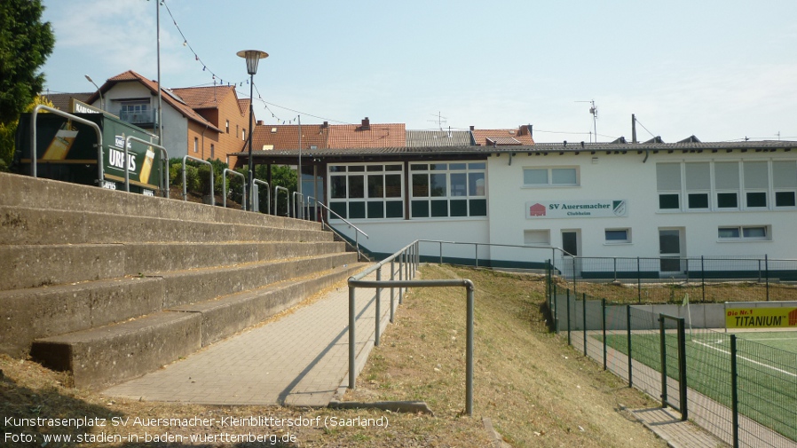 Kunstrasenplatz SV Auersmacher, Kleinblittersdorf (Saarland)