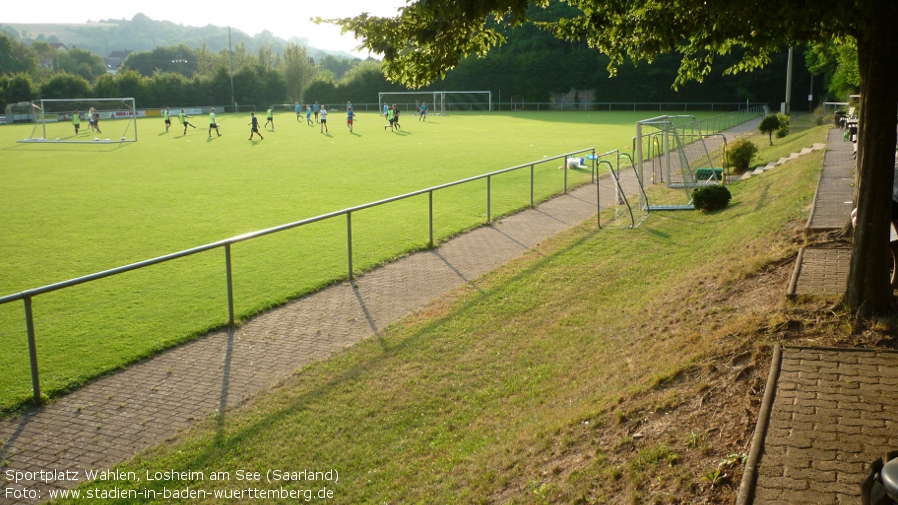 Sportplatz Wahlen, Losheim am See (Saarland)