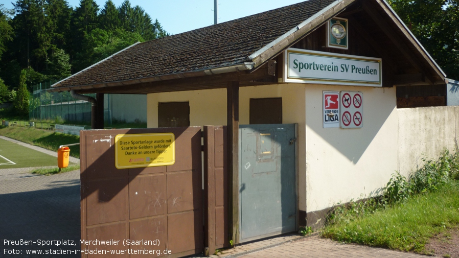 Preußen-Sportplatz, Merchweiler (Saarland)