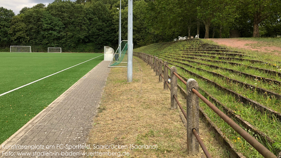 Saarbrücken, Kunstrasenplatz am FC-Sportfeld