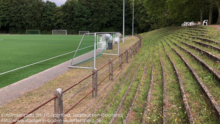 Saarbrücken, Kunstrasenplatz am FC-Sportfeld