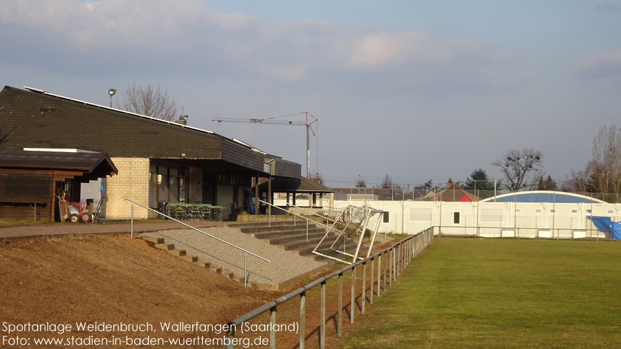 Wallerfangen, Sportanlage Weidenbruch