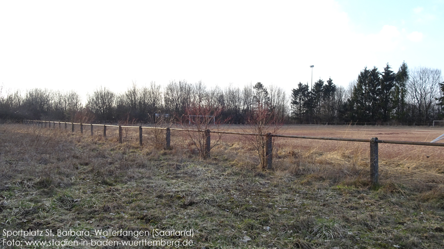 Wallerfangen, Sportplatz St. Barbara