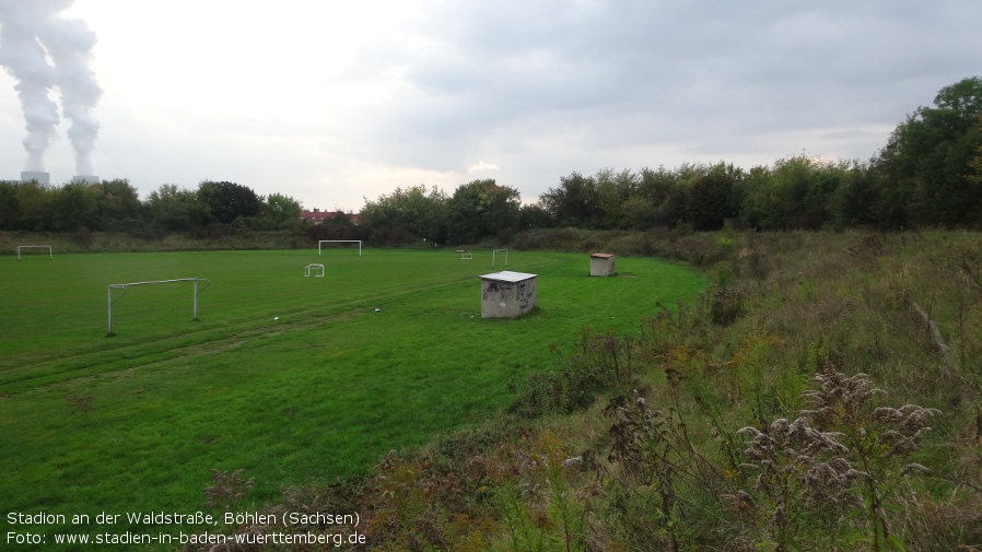 Stadion an der Waldstraße, Böhlen (Sachsen)