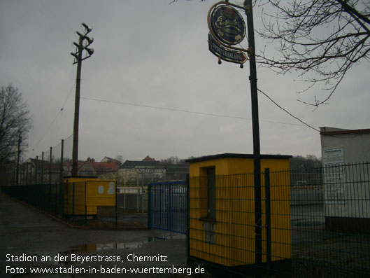 Stadion an der Beyerstraße, Chemnitz