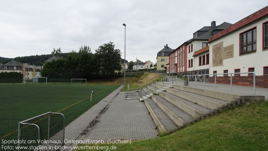 Gelenau/Erzgeb., Sportplatz am Volkshaus