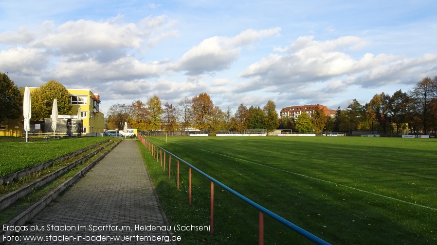 Heidenau, Erdgas plus Stadion im Sportforum