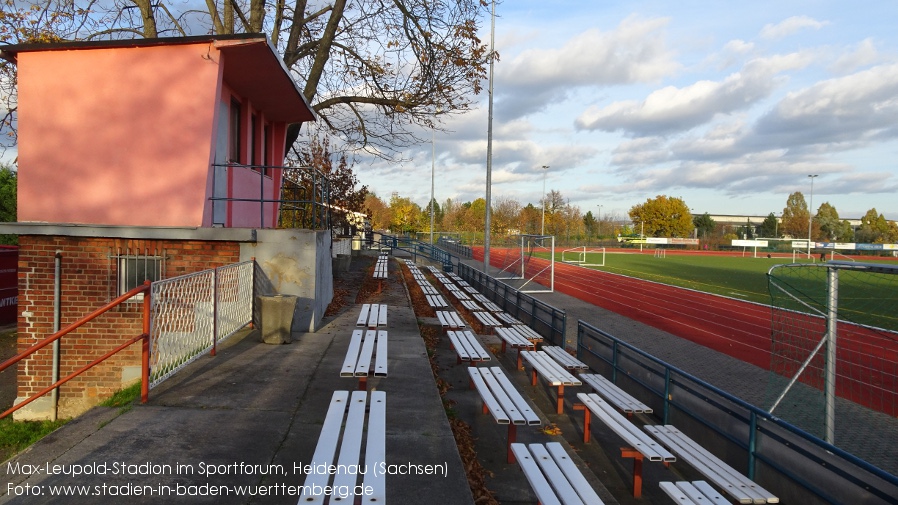 Heidenau, Max-Leupold-Stadion im Sportforum