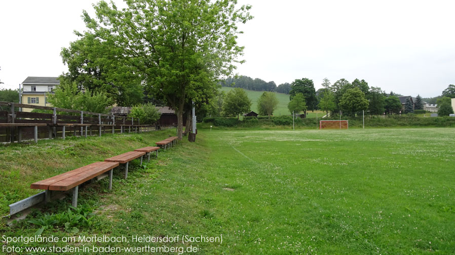 Heidersdorf, Sportgelände am Mortelbach