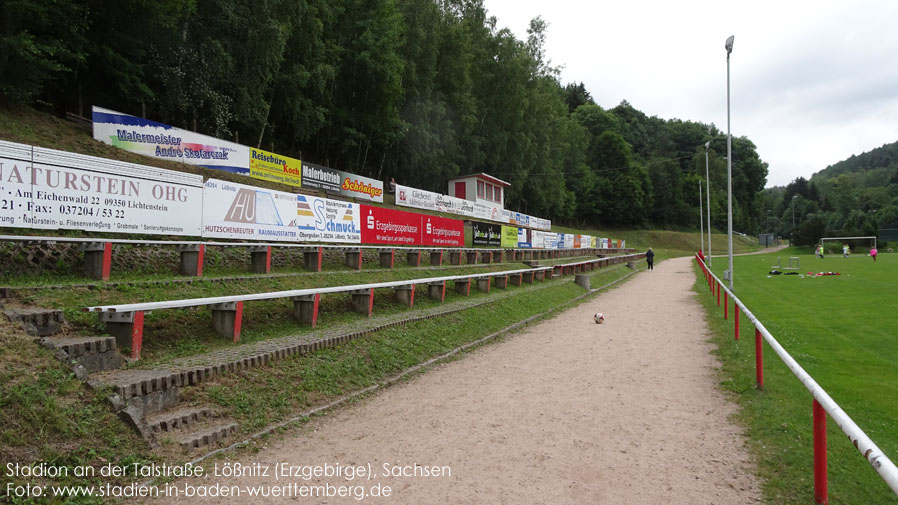 Lößnitz, Stadion an der Talstraße