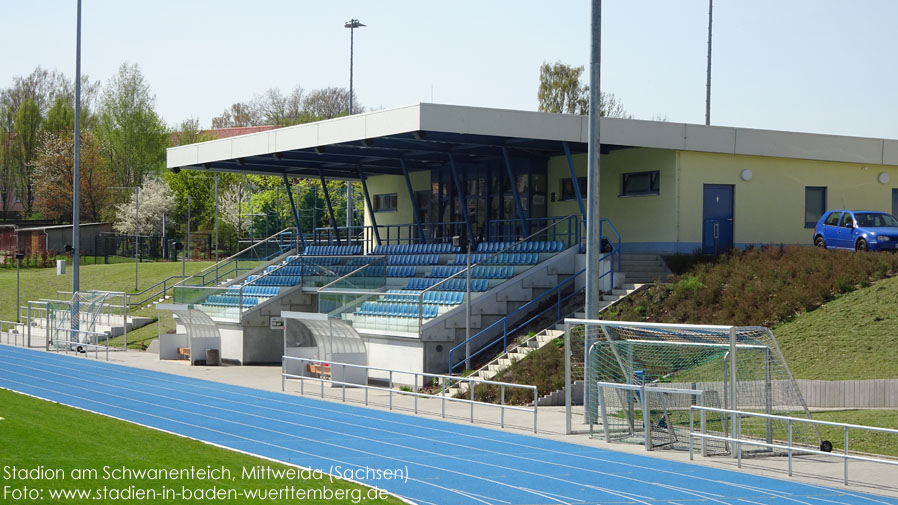 Mittweida, Stadion am Schwanenteich