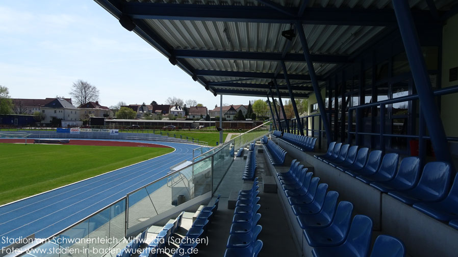 Mittweida, Stadion am Schwanenteich