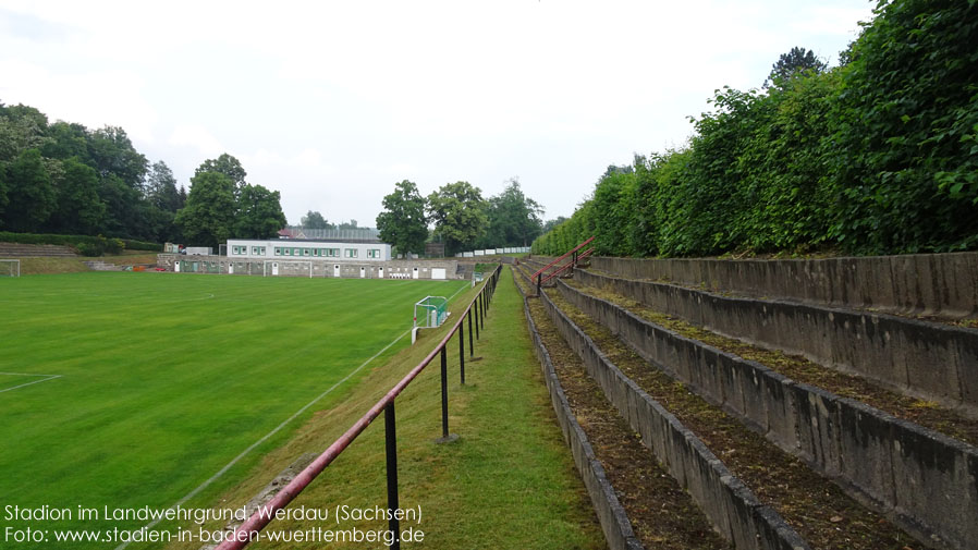 Werdau, Stadion im Landwehrgrund