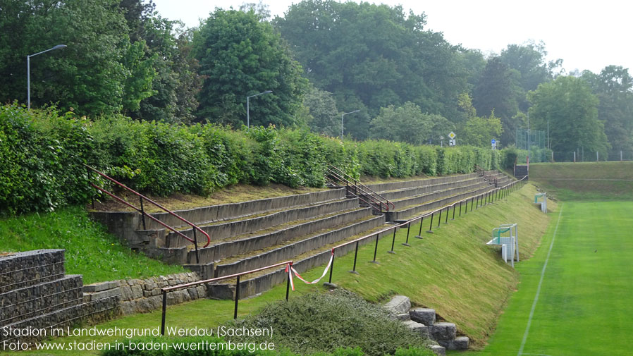 Werdau, Stadion im Landwehrgrund