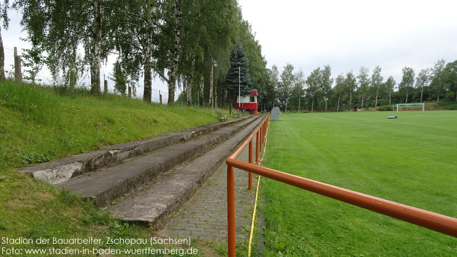 Zschopau, Stadion der Bauarbeiter